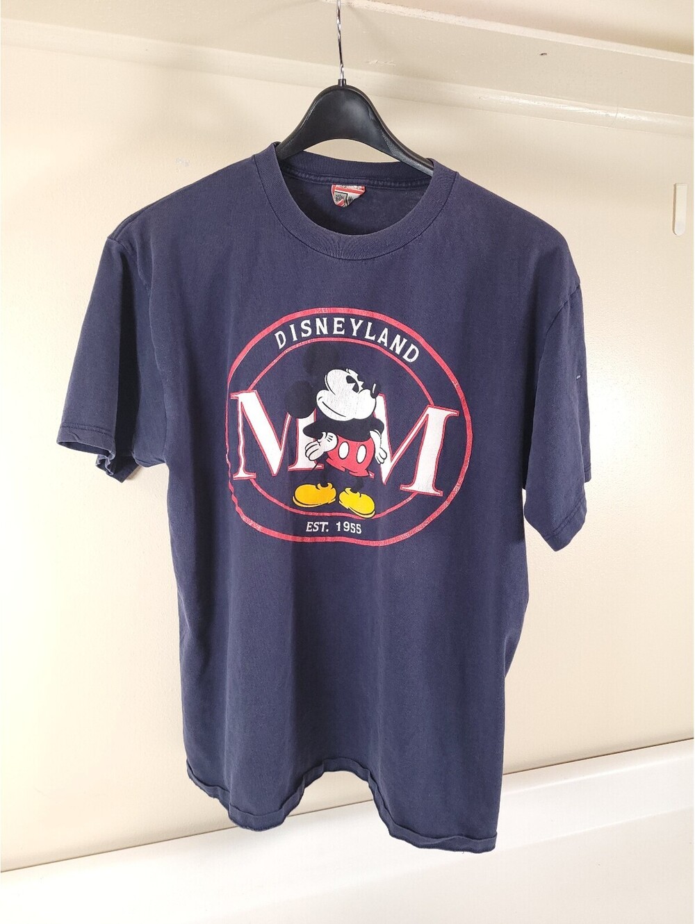 Vintage disneyland park t shirt XL blue 90s or 80s
